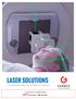 LASER SOLUTIONS. Ensure Accurate Setup from Simulation to Treatment. FIXED: Micro // MOVABLE: CT Sim+