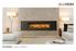 Studio 3 Steel 2, Glass Fronted with Log-effect fuel bed and Vermiculite lining STUDIO GAS FIRES