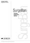 SurgeBan. SurgeBan. Transient Suppression Systems. Installation, Operation and Maintenance Manual PN