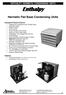 ENTHALPY HERMETIC CONDENSING UNITS
