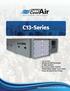 C13-Series. Unique Solutions for All-Indoor HVAC Projects