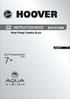 INSTRUCTION BOOK DYC 9713AX. Heat Pump Tumble Dryer. English 2
