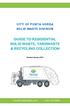 GUIDE TO RESIDENTIAL SOLID WASTE, YARDWASTE & RECYCLING COLLECTION