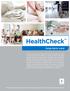 HealthCheck. long-term care