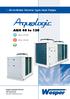 AQH 40 to 130. u Air-to-Water Reverse Cycle Heat Pumps. 40 to 131 kw. 45 to 141 kw. Engineering Data Manual