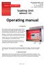 MBWeich 100. Operating manual. 1. Introduction. 2. Use