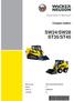 Operator's Manual. Compact loaders SW24/SW28 ST35/ST45 S04-01/S04-02/S04-03/S Edition 1.7. Order no Language