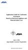 Application Guide for Conformity Assessment Based on Electrical Appliance and Material Safety Law