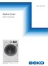 WDA 8514 H. Washer-Dryer. User s Manual. Document Number / (10:38)