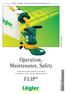 Operation, Maintenance, Safety FLIP * * EDGE-, CORNER- AND STAIR-SANDING MACHINE FLIP. English / Englisch