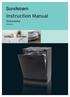 Instruction Manual. Dishwasher SDW60B10