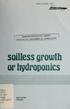 or hydroponics soilless growth imk)thecwecfcmd^ PUBLICATION C212 P1357 CANADIAN AGRICULTURE LIBRARY (1982 print) Canada c.