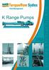 Torqueflow Sydex. Fluid Management. K Range Pumps