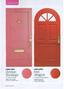 dragon by Clark + Kensington flamingo by Devine Color colorful doors paint~ red paint~ devine 4 HGTV Magazine