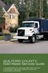 GUILFORD COUNTY Solid Waste Services Guide