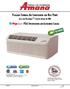 Packaged Terminal Air Conditioners and Heat Pumps