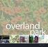 overland COMPREHENSIVE PARK SYSTEM MASTER PLAN CITY OF MAY th St