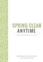 spring cleaning ingredients ALL-PURPOSE SUPPLIES CLEANER