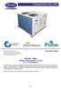 50TJM 60Hz Nominal Cooling Capacity Tons HFC R - 410A Refrigerant