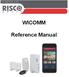 WICOMM. Reference Manual
