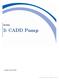 Section. 3: CADD Pump. Updated: June 20, Section Author(s): sstafford & jhval