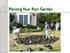 Planting Your Rain Garden