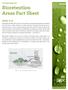 understanding Bioretention Areas Fact Sheet green infastructure WHAT IT IS