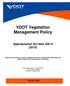 VDOT Vegetation Management Policy