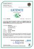 LICENCE. to use the European Mark