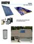 OVSOL Solar System Manual. Solar hot water system installation guide for evacuated tube systems.