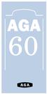 WELCOME TO THE AGA 60