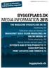 BYGGEPLADS.DK MEDIA INFORMATION 2015