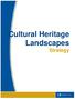 Cultural Heritage Landscapes Strategy