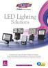 LED Lighting. Solutions