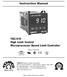 Instruction Manual. TEC-910 High Limit Control Microprocessor Based Limit Controller