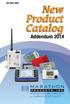 ISO New Product Catalog. Addendum 2014 TEMPERATURE MEASUREMENT & CALIBRATION SPECIALISTS