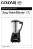 Soup Maker/Blender 1.7L