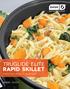 unprocess your food TRUGLIDE ELITE RAPID SKILLET Instruction manual & recipe guide MODEL DTGS14