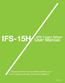 IFS-15H User Manual. ARC Fusion Splicer. Please read this manual before operating your fusion splicer, and keep it for future reference.