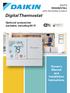 Digital Thermostat. Owner s Manual and Installation Instructions. Optional accessories available, including Wi-Fi