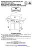 STAINLESS STEEL AND PORCELAIN 5-BURNER GAS GRILL Model number: GR MM-00 ASSEMBLY & OPERATING INSTRUCTIONS