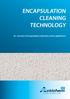 ENCAPSULATION CLEANING TECHNOLOGY. An overview of encapsulation chemistry and its applications