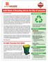 Solid Waste & Recycling Info for the City of Lancaster
