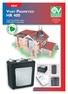 NEW VORT PROMETEO HR 400 VENTILATION AIR CONDITIONING AIR CLEANING HEATING HEAT RECOVERY UNIT APPENDIX Q ELIGIBLE