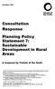 Planning Policy Statement 7: Sustainable Development in Rural Areas