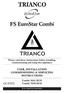 TRIANCO. FS EuroStar Combi. Please read these instructions before installing, commissioning and using this appliance