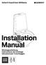 Geberit AquaClean 8000plus. Installation Manual Montageanleitung Instructions de montage Istruzioni per il montaggio