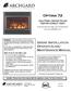 Optima 72 USERS INSTALLATION OPERATION AND MAINTENANCE MANUAL. Gas Fired Vented Room Heater (Direct Vent) For use with natural gas or propane*