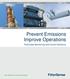 Prevent Emissions Improve Operations