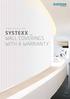SYSTEXX _ WALL COVERINGS WITH A WARRANTY
